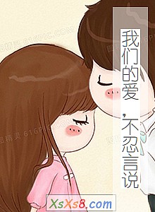 《我们的爱,不忍言说》小说封面