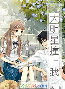 《大明星撞上我》小说封面